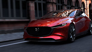 Tokijo automobilių parodoje &bdquo;Mazda&ldquo; demonstruoja du koncepcinius modelius &ndash; &bdquo;Kai Concept&ldquo; ir &bdquo;Vision&ldquo;.
