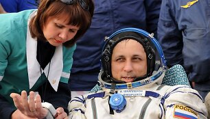 Rusijos kosmonautas Antonas &Scaron;kaplerovas