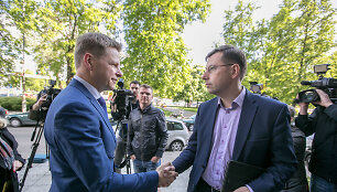 Remigijus &Scaron;ima&scaron;ius ir Gintaras Steponavičius
