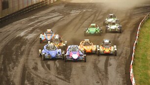 Europos autokroso čempionato etapas Vilkyčiuose 2017-aisiais