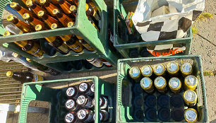 Vilniaus policija praneša, kokių alkoholio prekybos pažeidimų nustatė rugsėjo 1-ąją