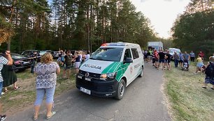 Rūdninkų poligone ruošiantis apgyvendinti migrantus, blokuojamas patekimas į teritoriją