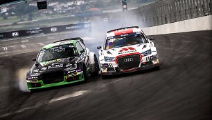 Rytis Gurklys pirmame Europos ralio kroso čempionato etape