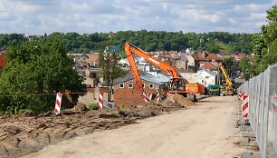 Kauno Savanorių pr. įkalnės rekonstrukcija