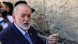Mike'as Huckabee / GIL COHEN-MAGEN / AFP