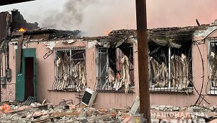 Donecko srityje po ap&scaron;audymų sugriautas 61 civilinis statinys
