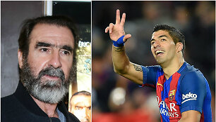 Ericas Cantona ir Luisas Suarezas