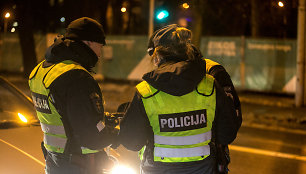 Policijos reidas Vilniuje