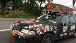 &bdquo;The Carbage Run&ldquo; dalyviai