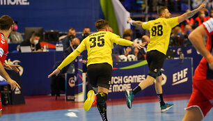 Europos rankinio čempionatas: Lietuva &ndash; Norvegija