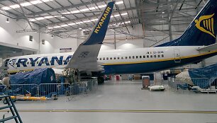&bdquo;Ryanair&ldquo; bazė Stanstedo oro uoste Londone