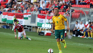 Futbolas: Vengrija - Lietuva