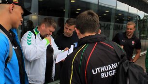 Lietuvos regbio rinktinė prie&scaron; Europos čempionato "Grand Prix" diviziono etapą Anglijoje
