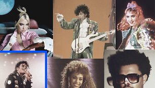 Michaelas Jacksonas, Whitney Houston, Prince'as, Madonna