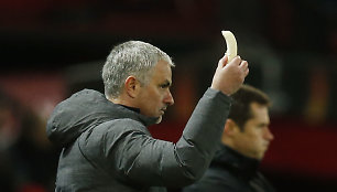 Jose Mourinho su bananu rankoje