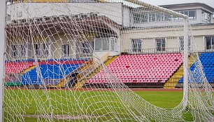 Vandalai Panevėžyje suniokojo Aukštaitijos stadioną