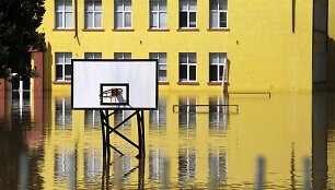 Potvynis Bulgarijos &scaron;iaurės vakaruose