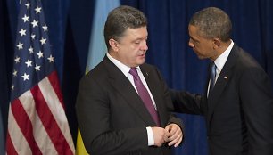 Petro Porošenka ir Barackas Obama