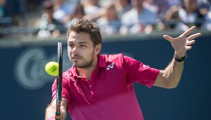 Kei Nishikoris &bdquo;Rogers Cup&ldquo; pusfinalyje patiesė Staną Wawrinką