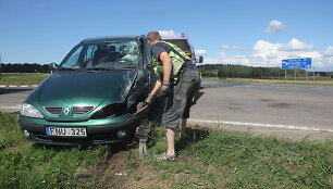 Avarija Panevėžio rajone