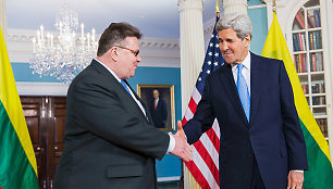 L.Linkevičius ir J.Kerry