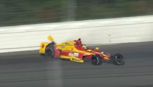 Justino Wilsono avarija „IndyCar“ lenktynėse