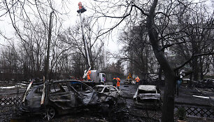 Karas Ukrainoje / MYKOLA SYNELNYKOV / AFP