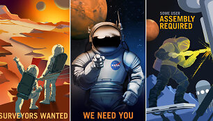 NASA plakatai