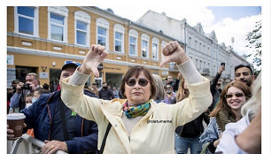 Prieš „Kaunas Pride“ protestavę asmenys tapo memais