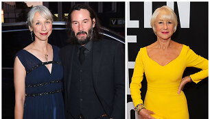 Alexandra Grant ir Keanu Reevesas, Helen Mirren