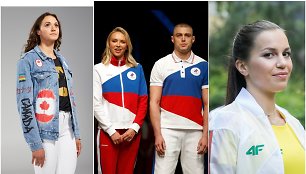 Kanados, Rusijos ir Lietuvos olimpinės aprangos sulaukė kritikos dėl skirtingų dalykų.