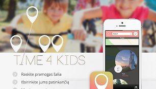 Mobilioji aplikacija „Time 4 Kids“