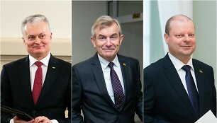 Gitanas Nausėda, Viktoras Pranckietis, Saulius Skvernelis
