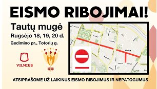 Eismo pakeitimai