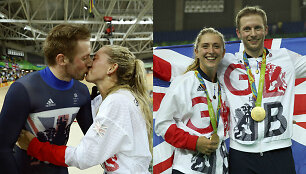 Laura Trott ir Jasonas Kenny