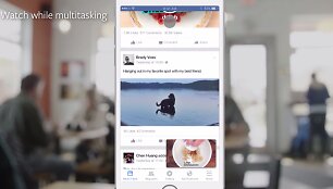&bdquo;Facebook&ldquo; testuoja vaizdo įra&scaron;ų platformą