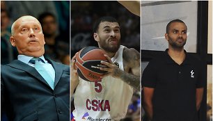 Rimas Kurtinaitis, Mike'as Jamesas ir Tony Parkeris