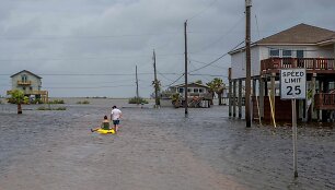 Potvynis JAV / BRANDON BELL / Getty Images via AFP