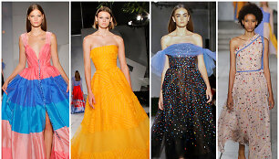 &bdquo;Carolina Herrera&ldquo; 2018 m. pavasario ir vasaros kolekcijos modeliai