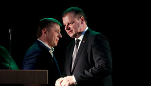 Ramūnas Karbauskis ir Saulius Skvernelis