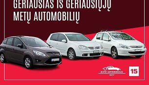 I&scaron;rinkite visų laikų &bdquo;Metų automobilį&ldquo;