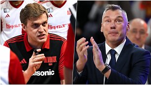 Dainius Adomaitis ir &Scaron;arūnas Jasikevičius