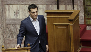 Graikijos premjeras Alexis Tsipras