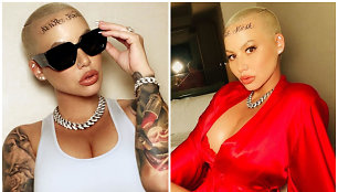 Amber Rose veido tatuiruotė