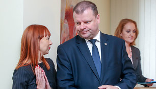 Jurgita Petrauskienė, Saulius Skvernelis