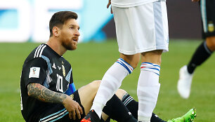 Pasaulio čempionato D grupės dvikova: Argentina &ndash; Islandija