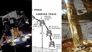 „Erelio“ nusileidimas ant Mėnulio