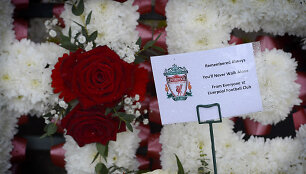 &bdquo;Hillsborough&ldquo; tragedijos aukų pagerbimas