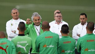  Vahido Halilhodžičiaus vedama Alžyro rinktinė pateko į 2014 metų pasaulio futbolo čempionatą