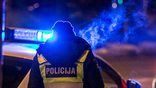 Naktinis Vilniaus kelių policijos reidas